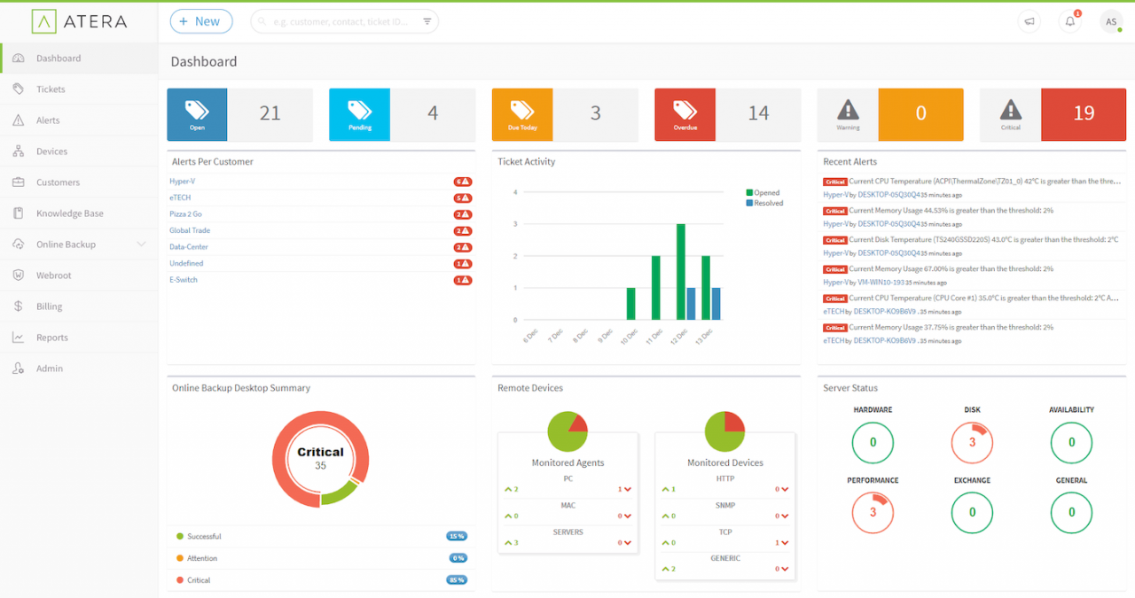 Security considerations when selecting an RMM platform