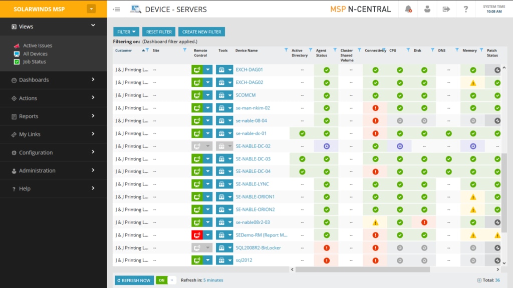 RMM software integration with existing help desk ticketing systems